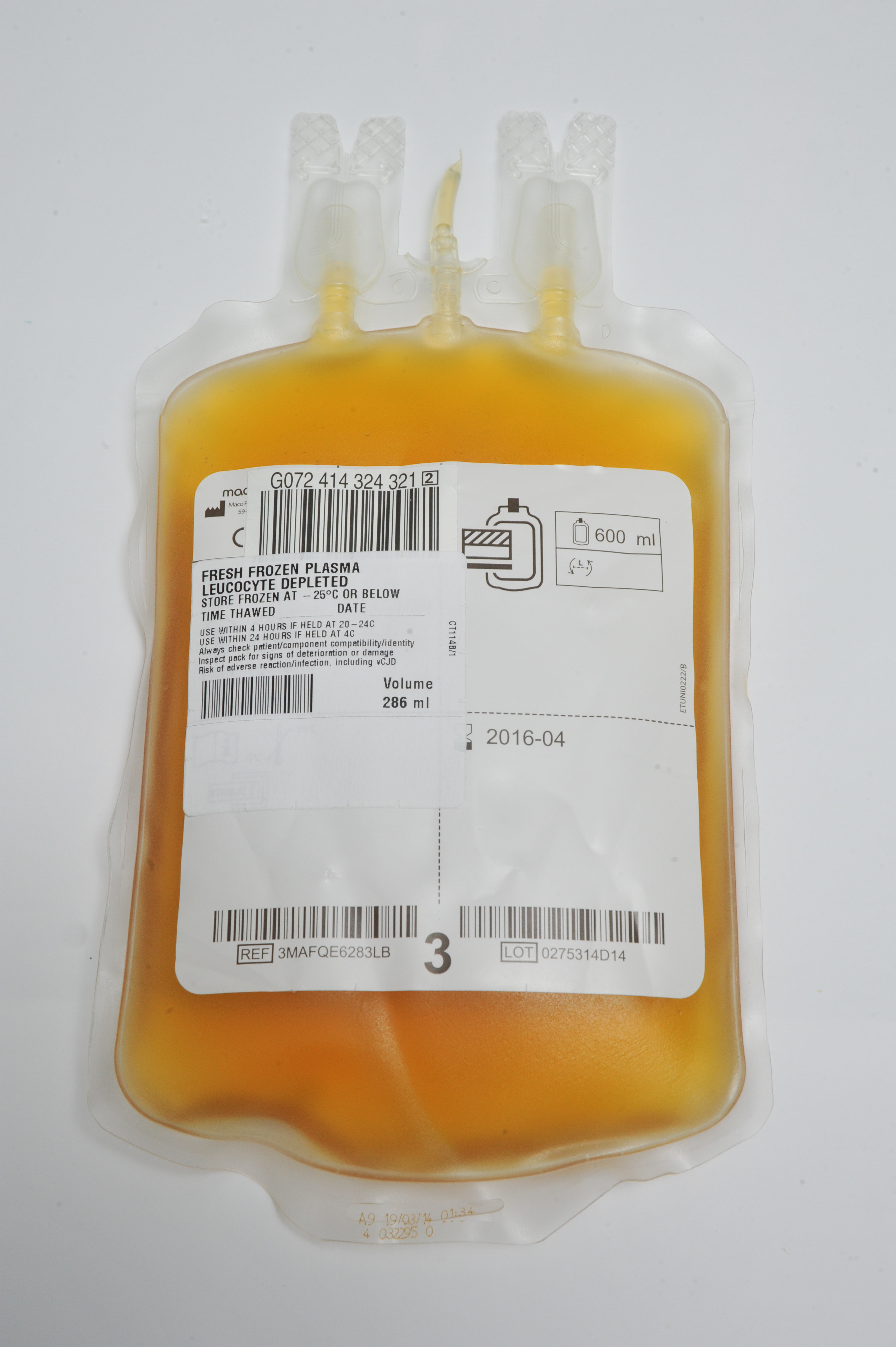 UK Plasma Ban Lifted - NHS Blood and Transplant