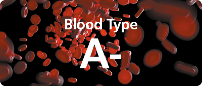 a negative blood type rare