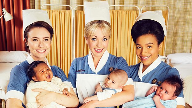 The cast from Call the Midwife
