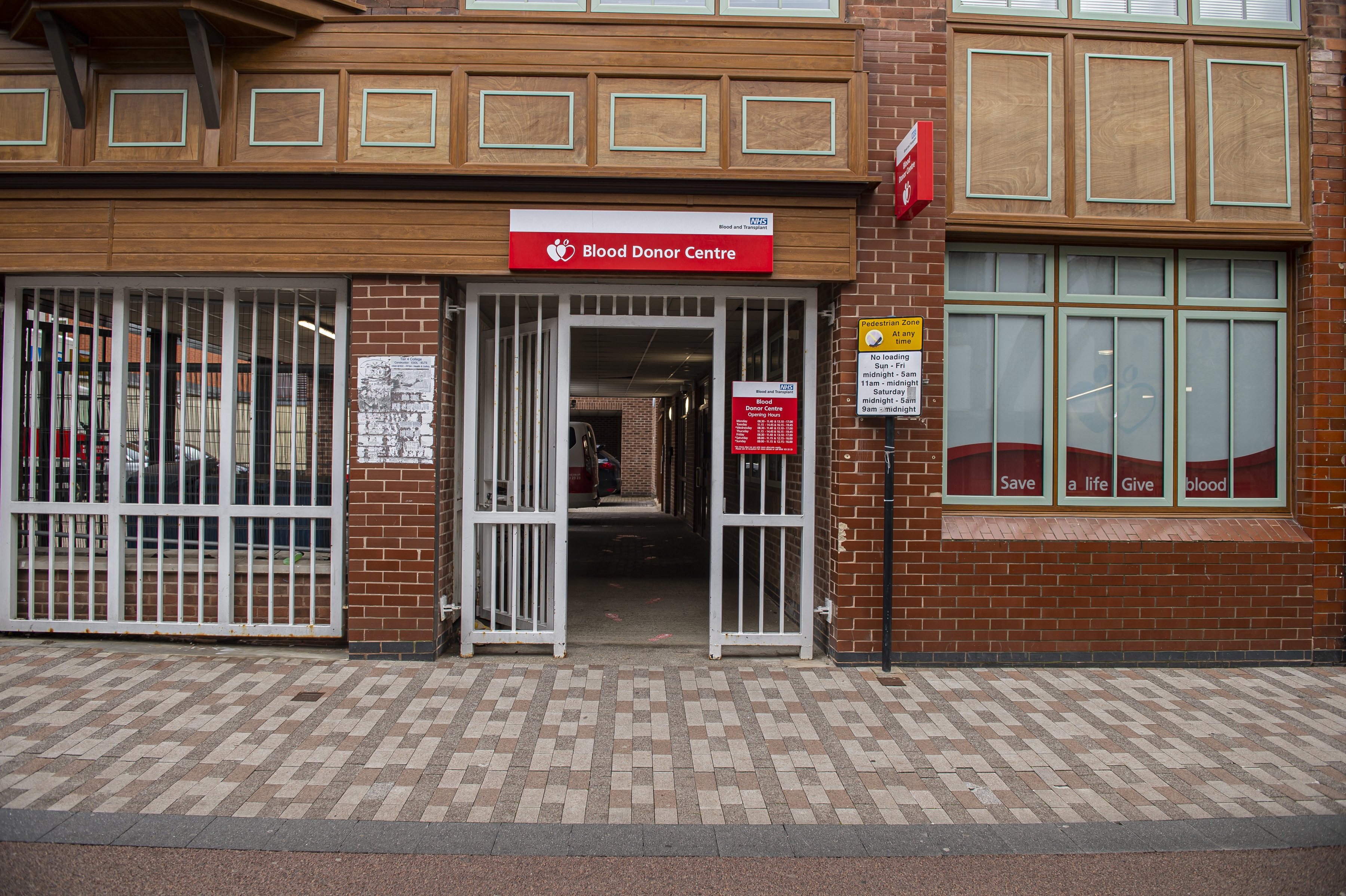 Leicester Blood Donor Centre front