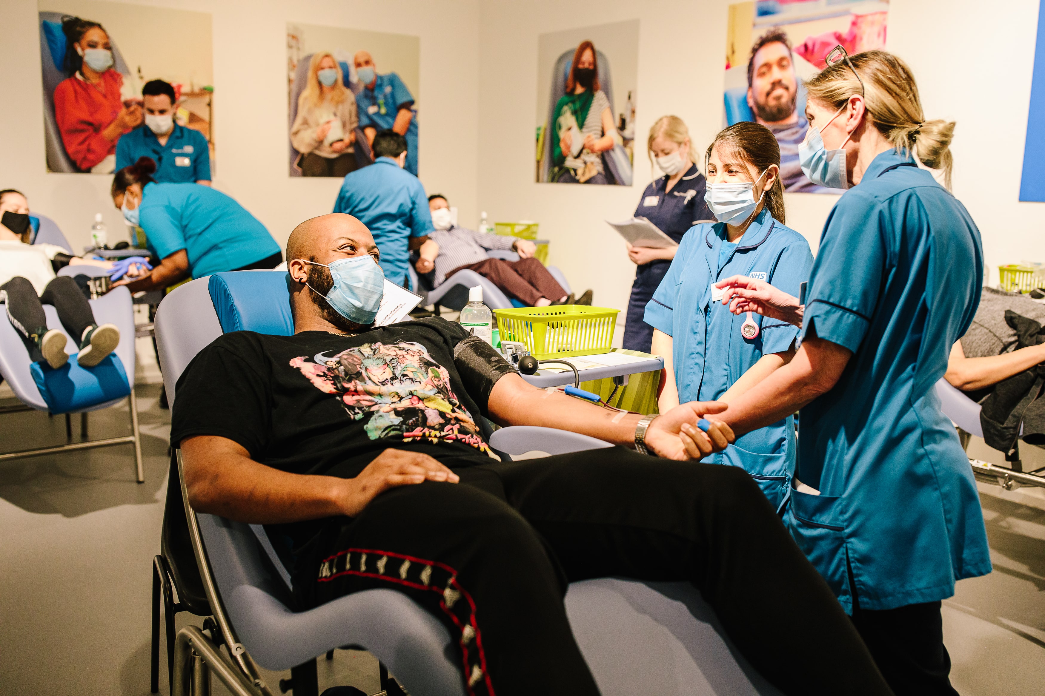 New Blood Donor Centre Opens In London - NHS Blood Donation