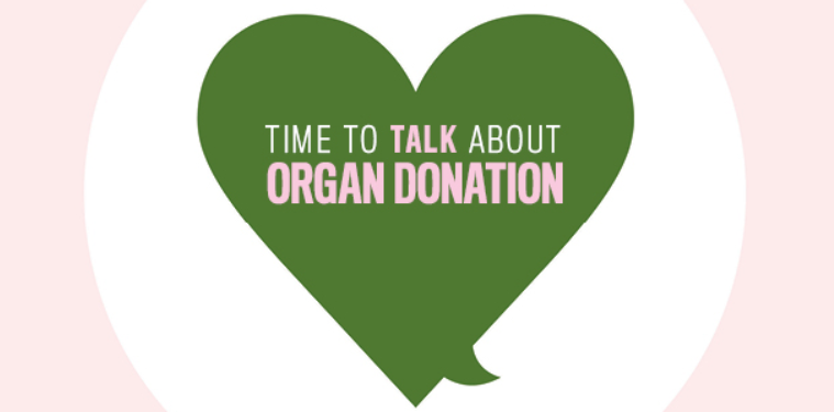 time to talk about organ donation campaign