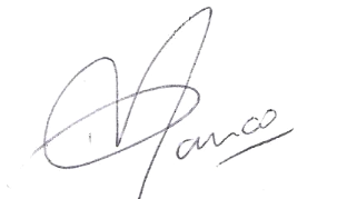 Derek Manas signature