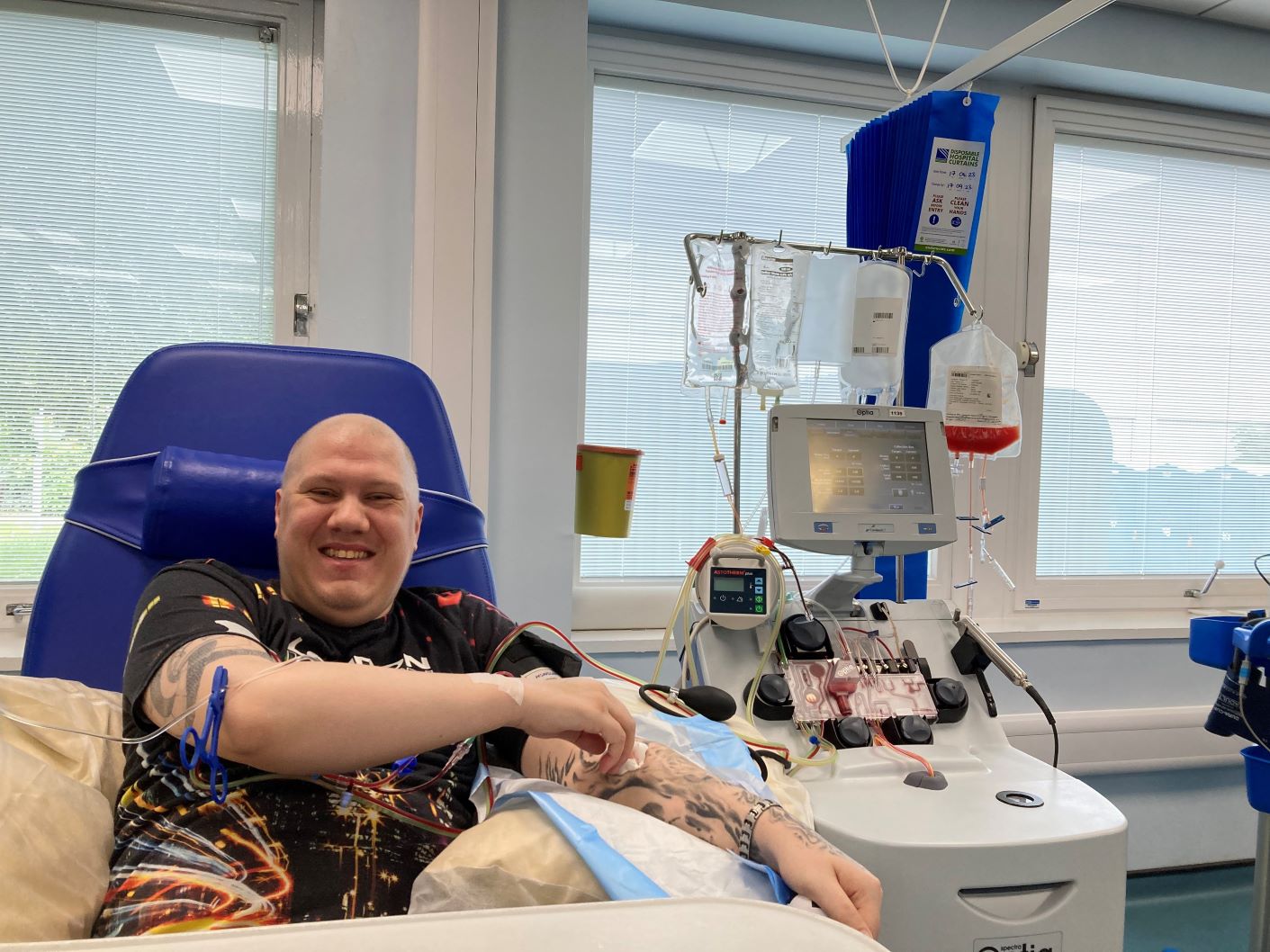 First patient has new cutting-edge therapy for cancer patients - NHS Blood  and Transplant