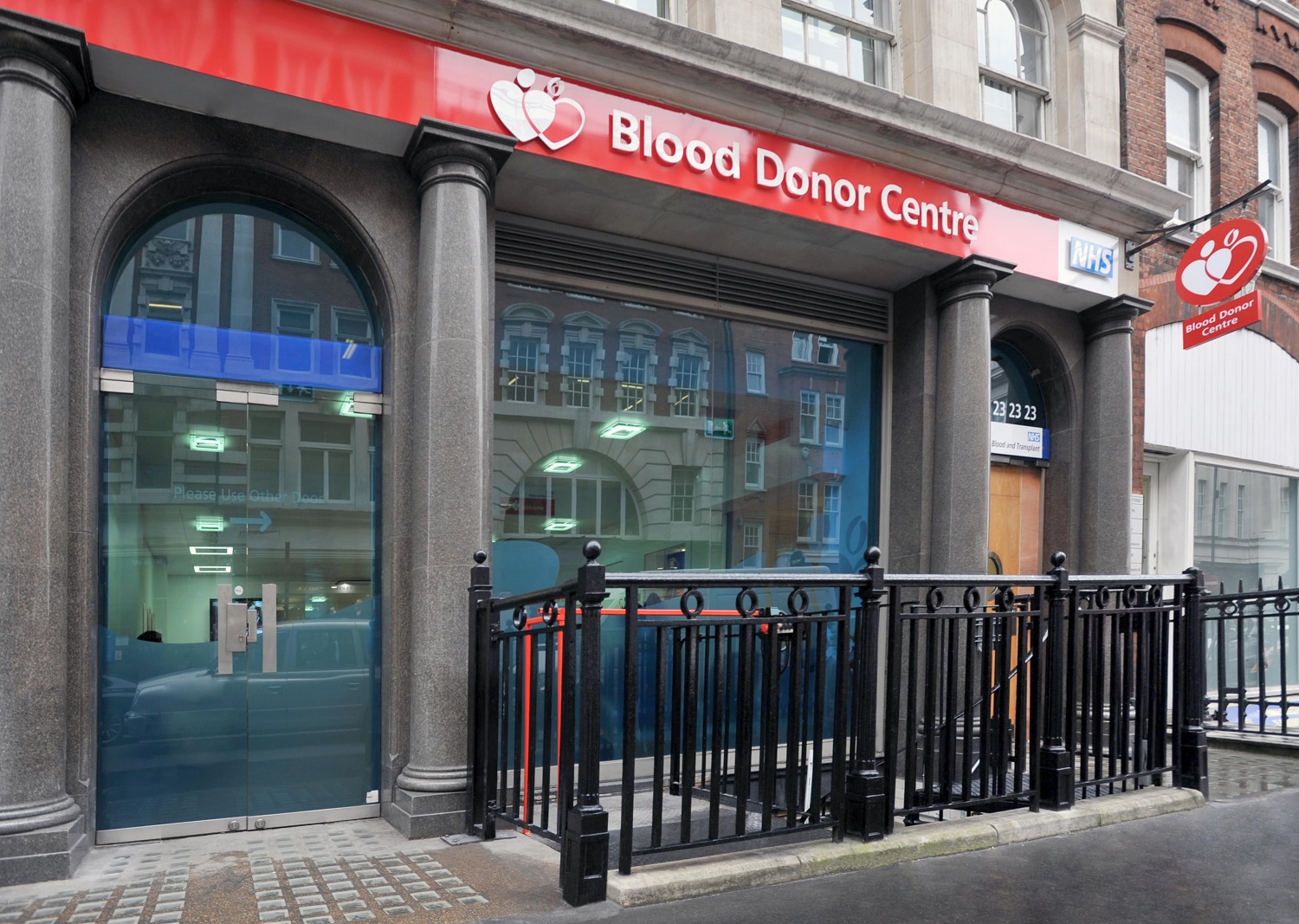 West End Donor Centre front