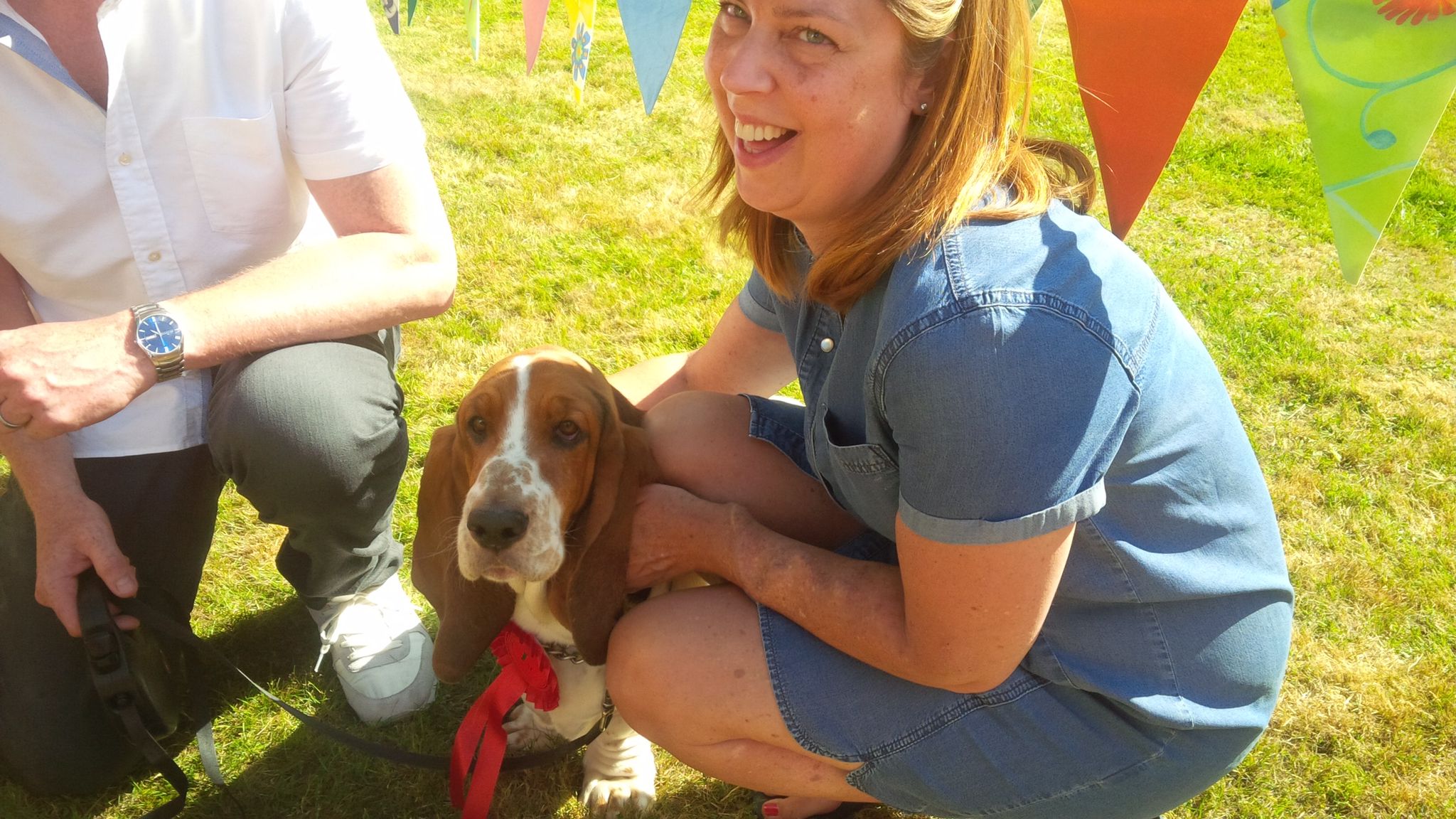 Katie, with her dog