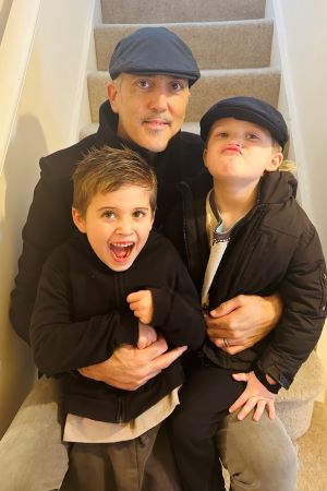 Mike and his two sons