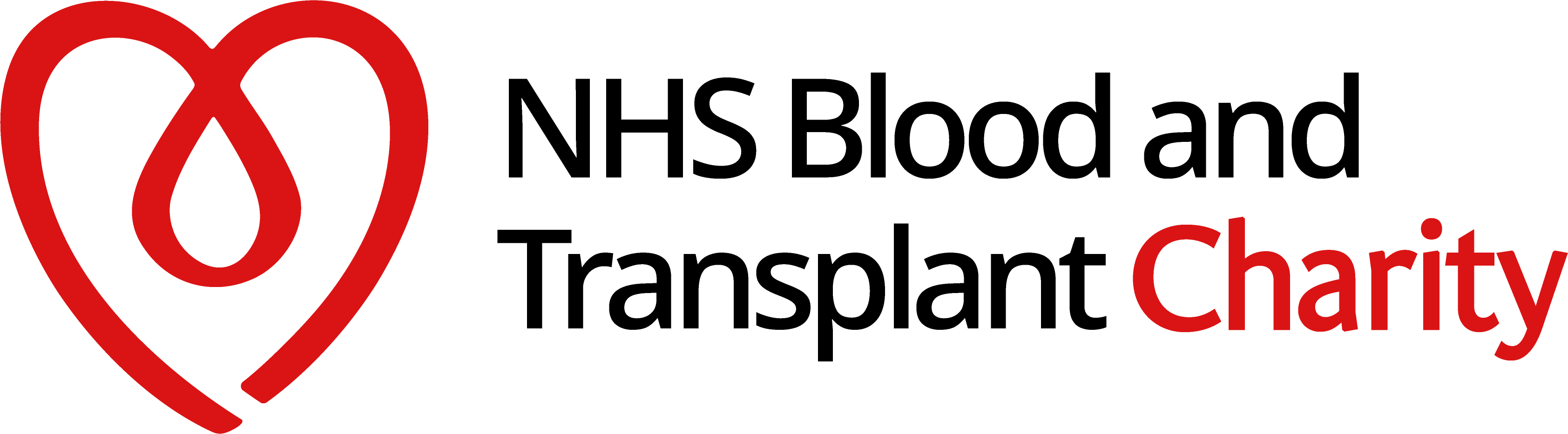 The NHS Blood and Transplant Charity logo,