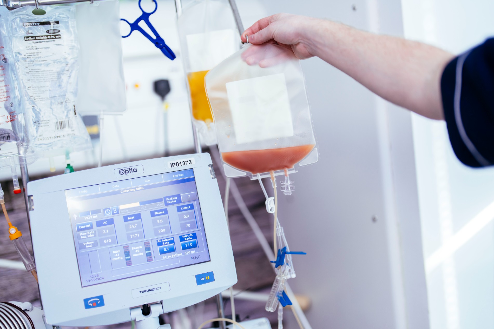 NHSBT is collecting and storing the white blood cells used in a ...