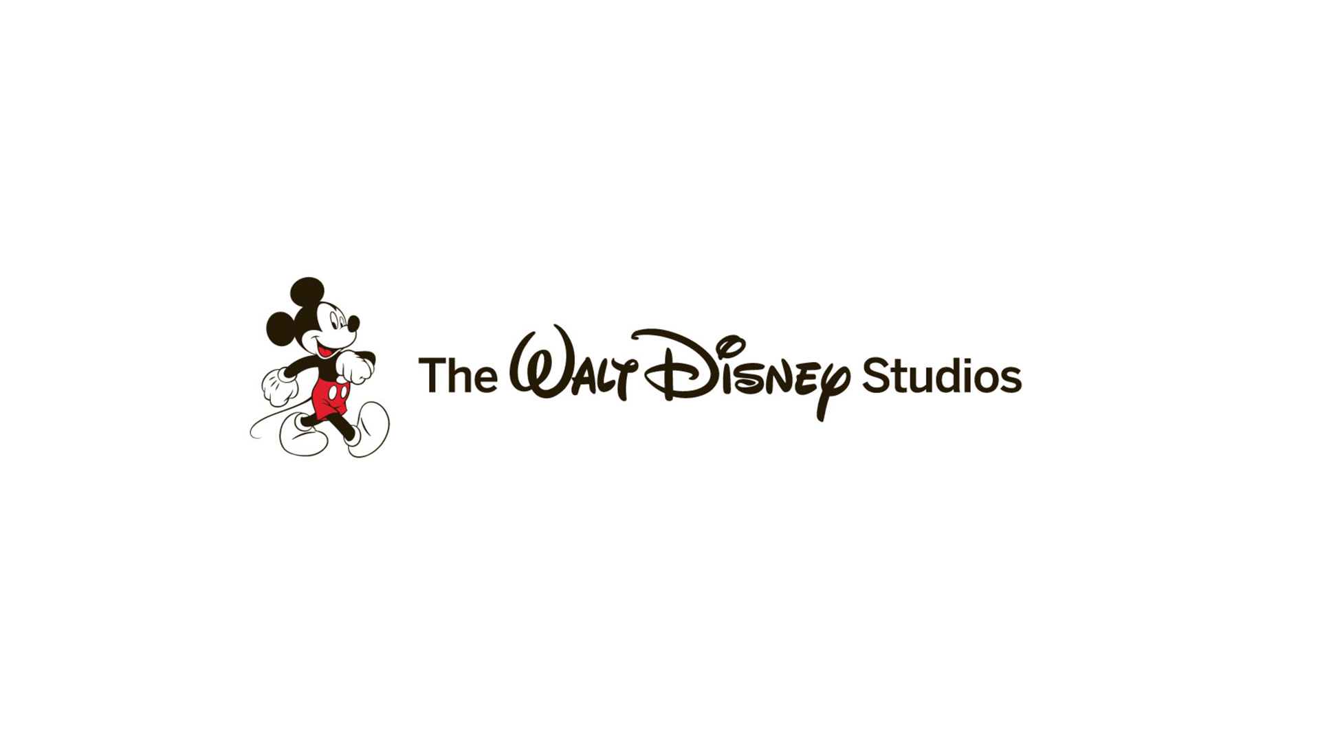 The Walt Disney Studios logo, with Mickey Mouse placed to the left of the text