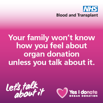Organ Donation Week banner